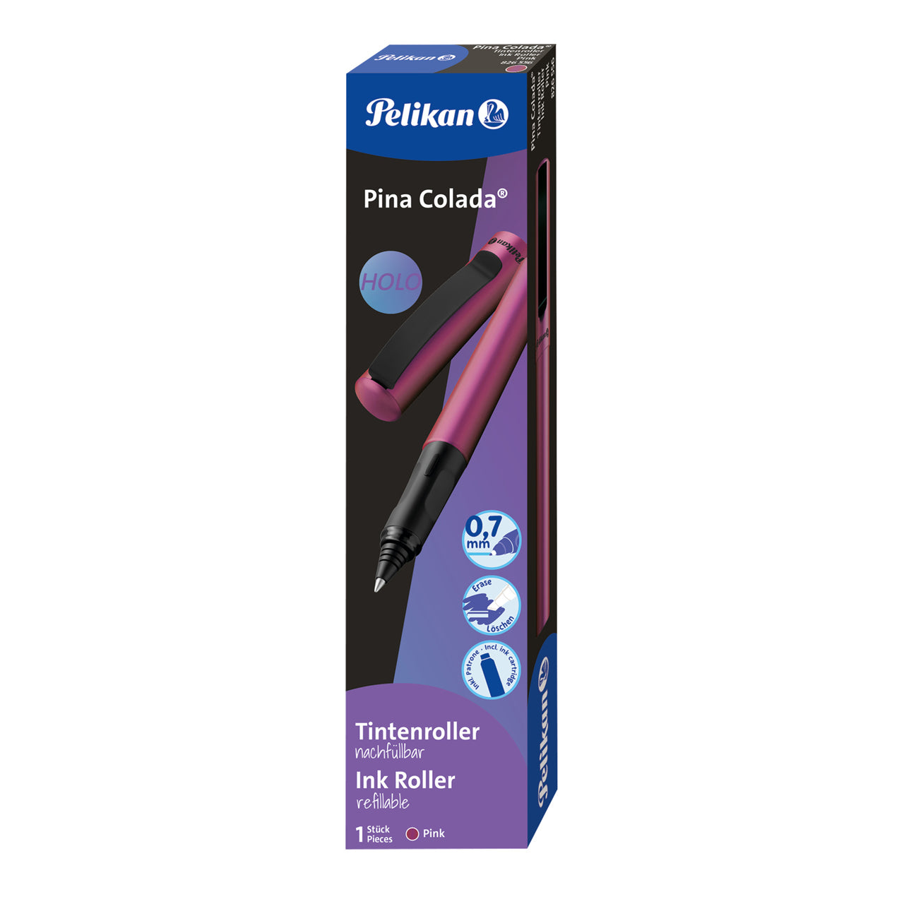 Tintenroller-Pina-Colada-Holo-pink-ovp-77277-kaufen-lafueliki
