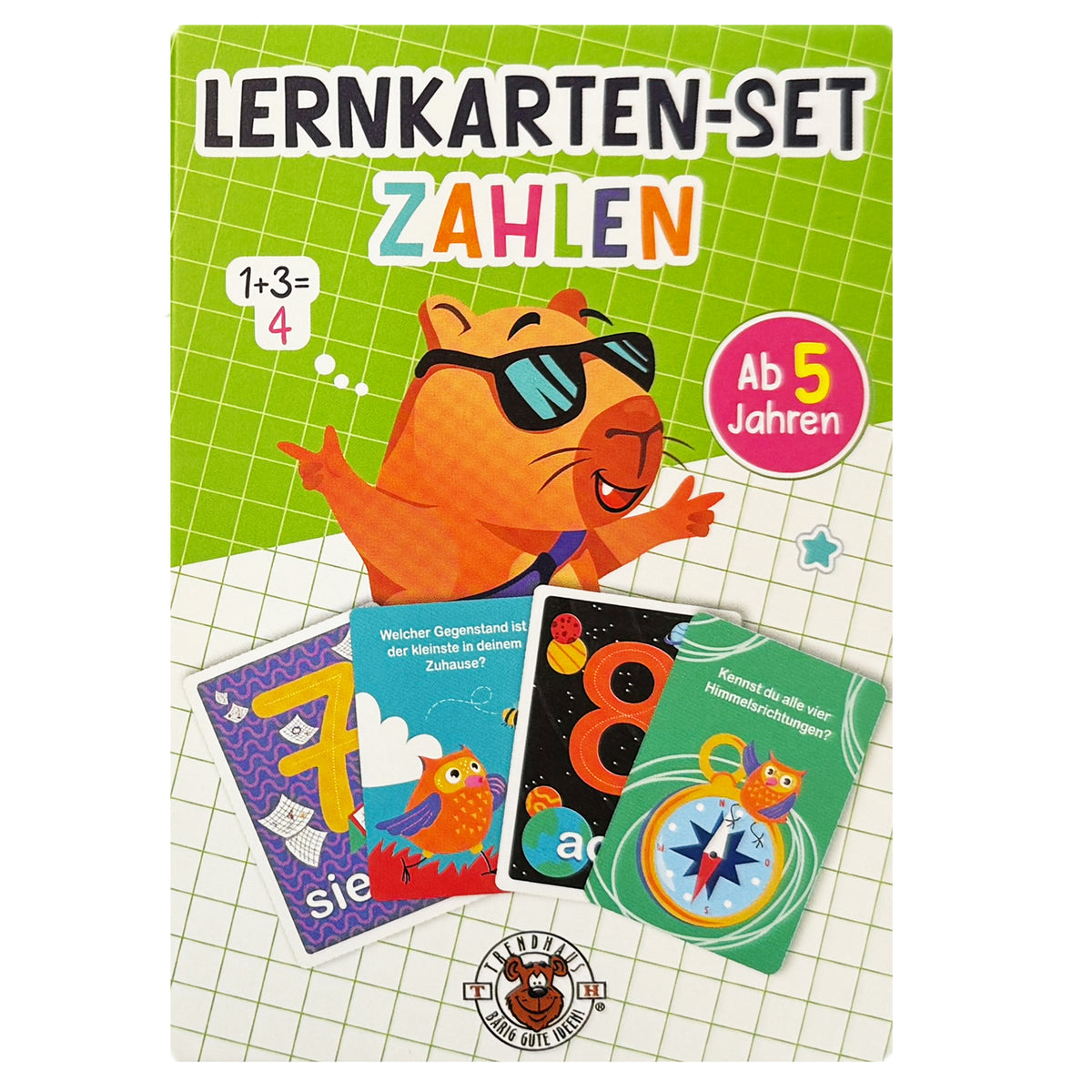 Trendhaus Lernkarten-Set · 30-teilig · Rechnen · Zahlen