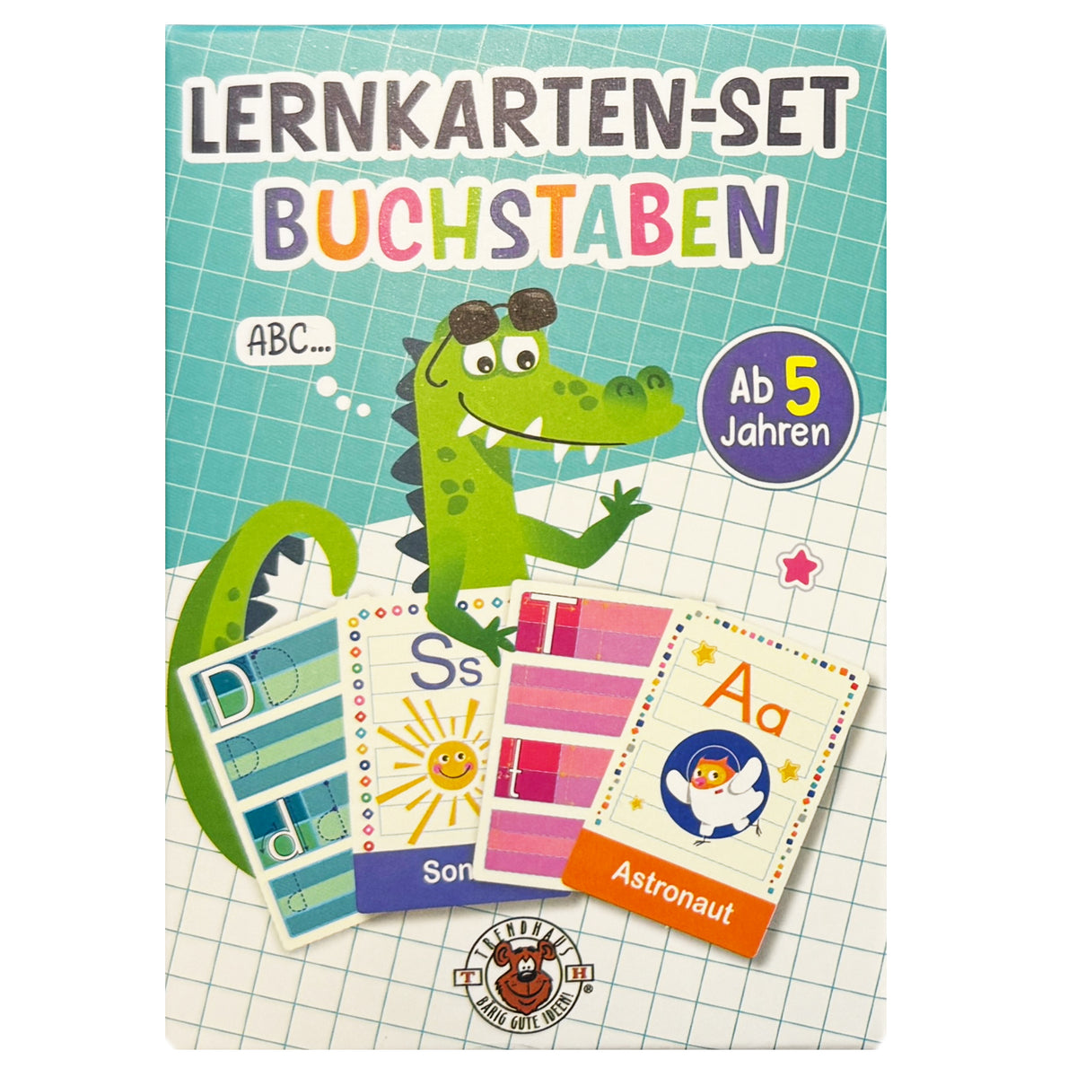 Trendhaus Lernkarten-Set · 30-teilig · Lesen · Buchstaben