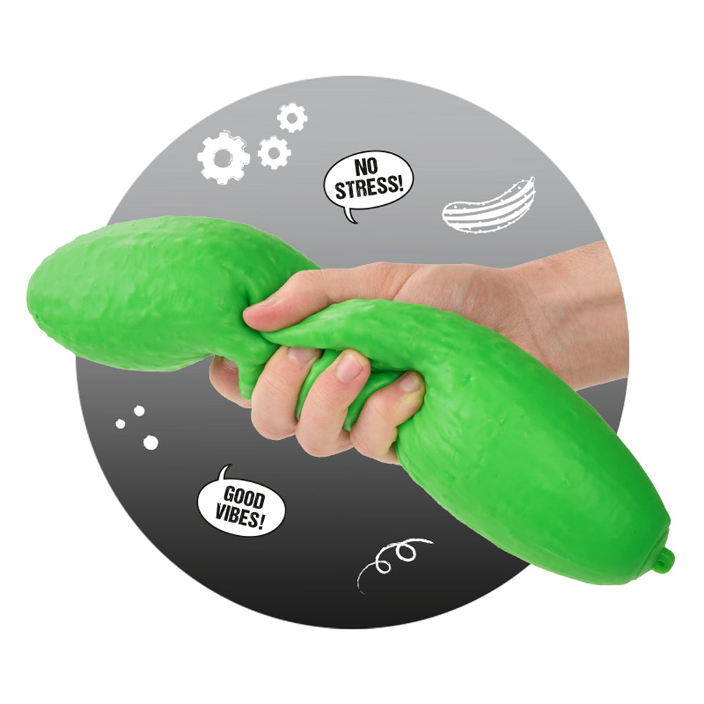 Trendhaus XXL Anti-Stress-Gurke · 31 cm · Squishy