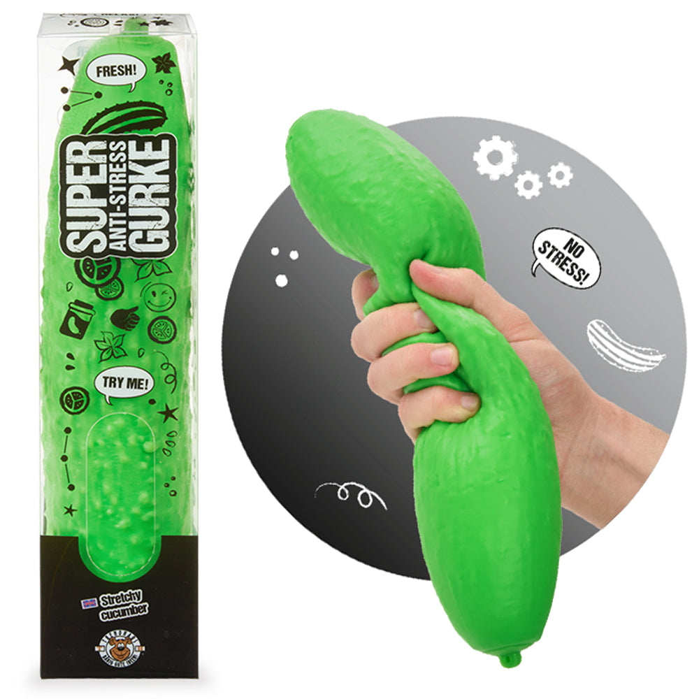 Trendhaus XXL Anti-Stress-Gurke · 31 cm · Squishy