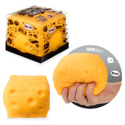 Trendhaus XXL Anti-Stress-Käse · Squishy zum Knautschen