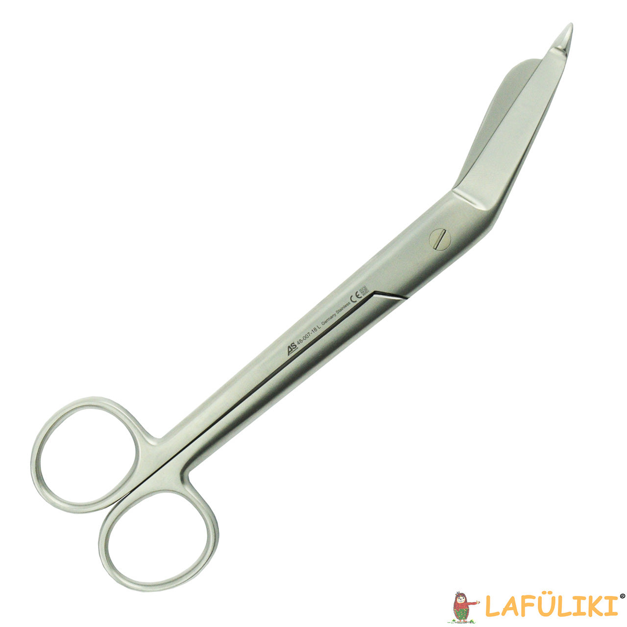 Verbandsschere-Linkshaender-Lister-18cm-Krankenhaus-Arzt-schere-48-007-18L-lafueliki