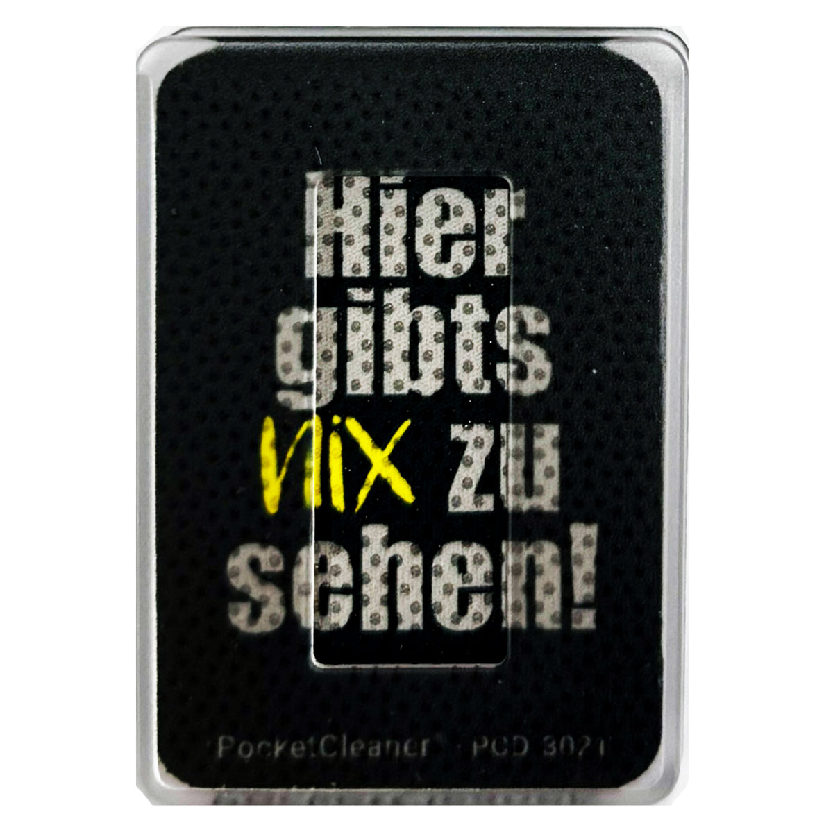 Wedo-PocketCleaner-Brillen-und-Displayreiniger-Hier-gibt-es-nix-zu-sehen-lafueliki