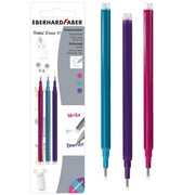 Eberhard Faber Erase It! Ersatzminen 3er Set Colors · pink, türkis, lila · radierbar