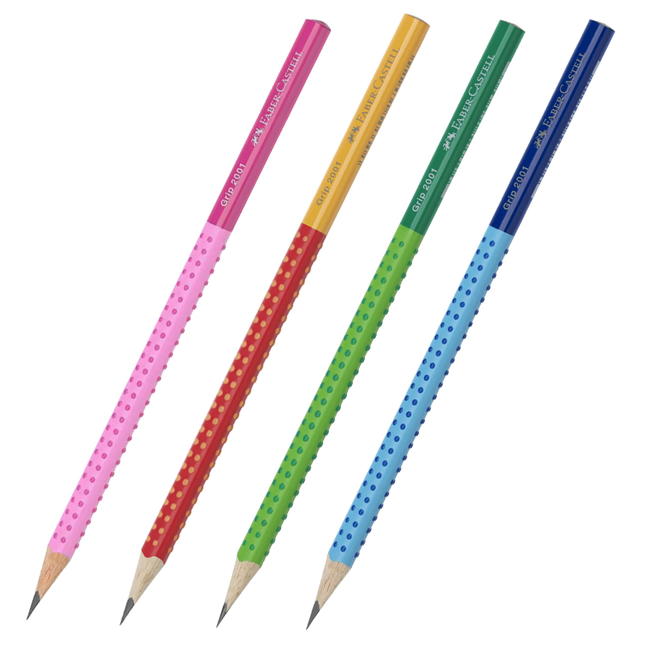 Faber-Castell Grip 2001 Bleistift HB · dünn · Two Tone · Dreikant