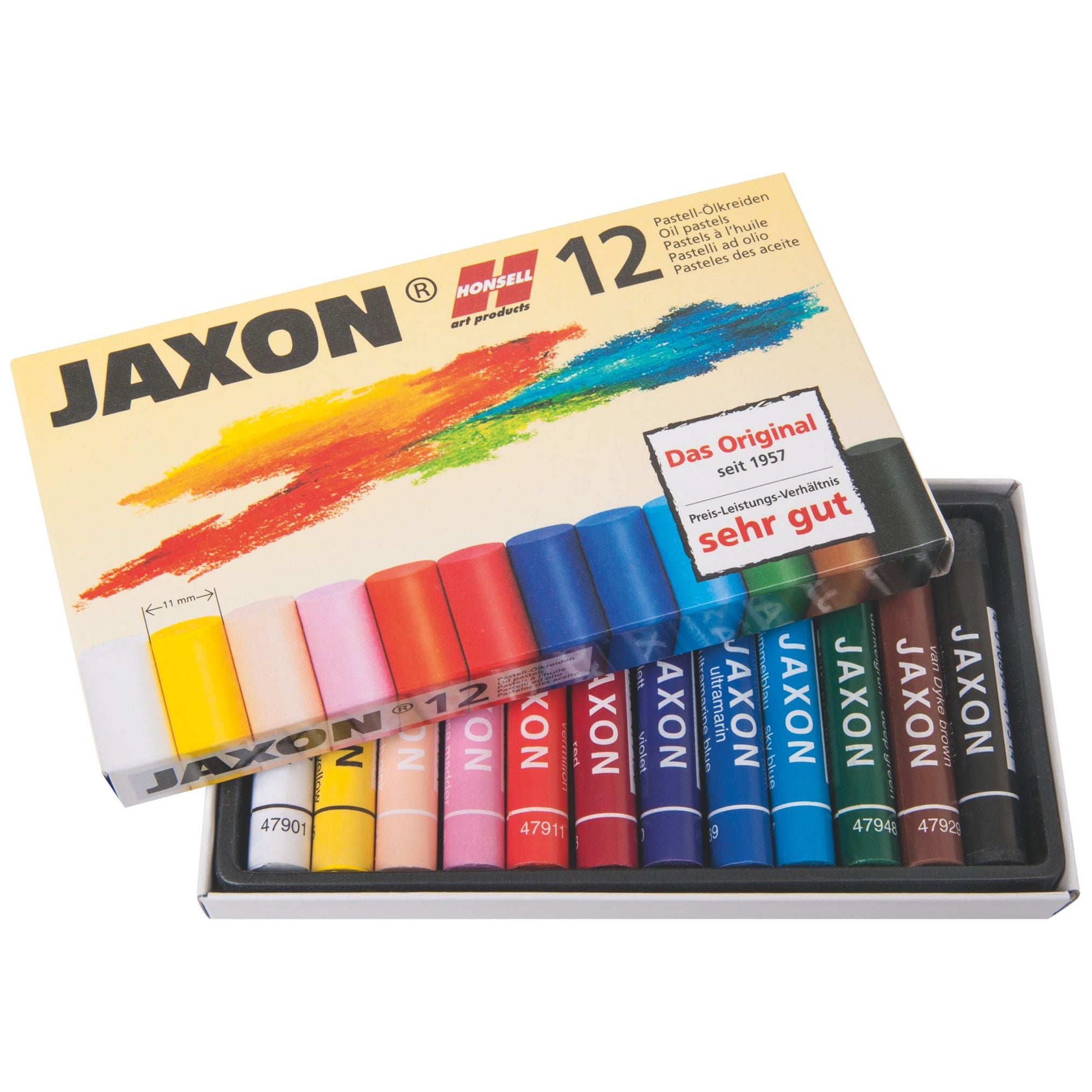 JAXON® Ölkreiden · Pastell-Ölkreiden für Schule & Kunstunterricht