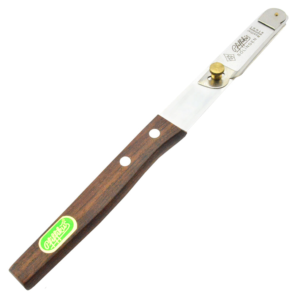 Pfiffikus Linkshänder Spargelschäler · mit Holzgriff