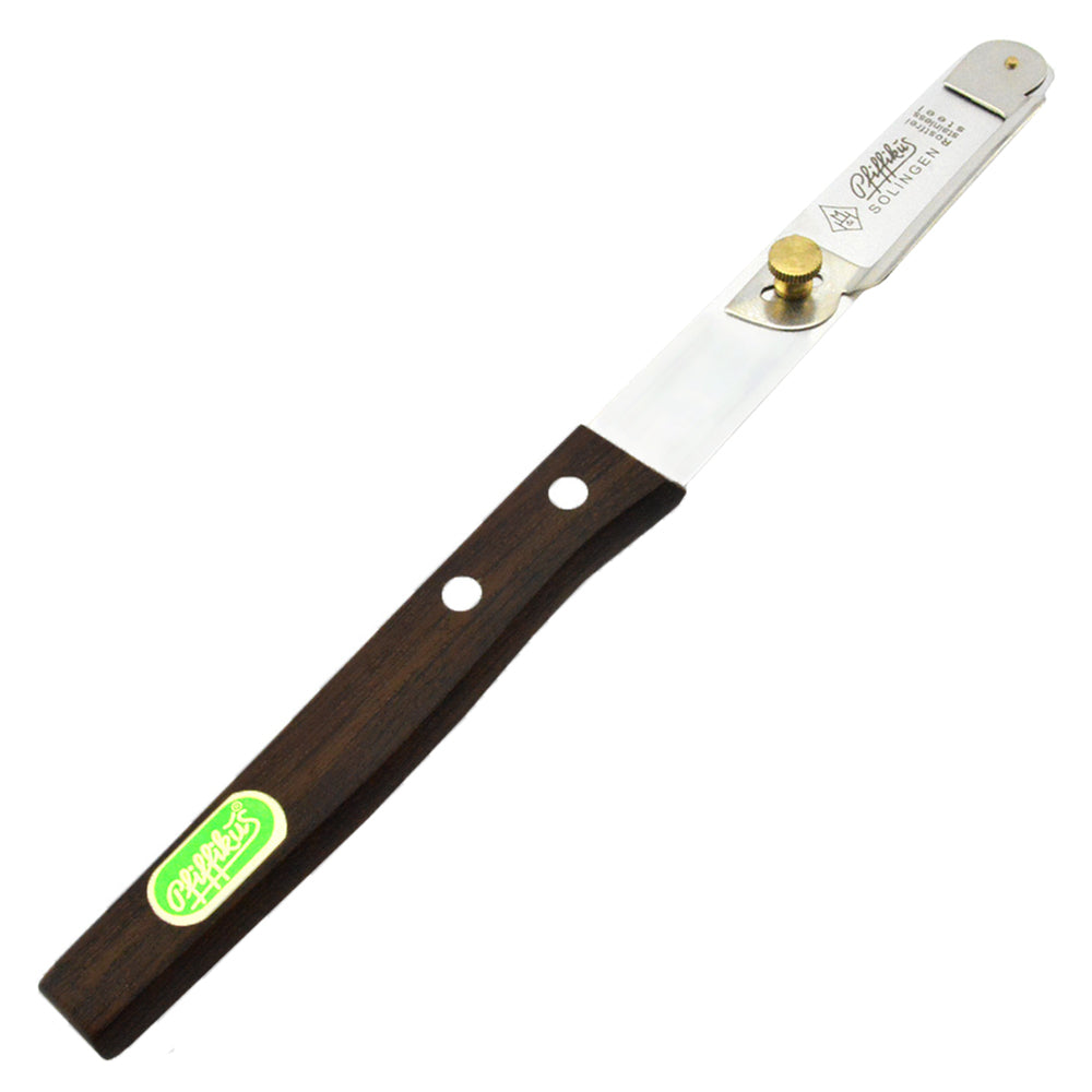 Pfiffikus Linkshänder Spargelschäler · mit Holzgriff