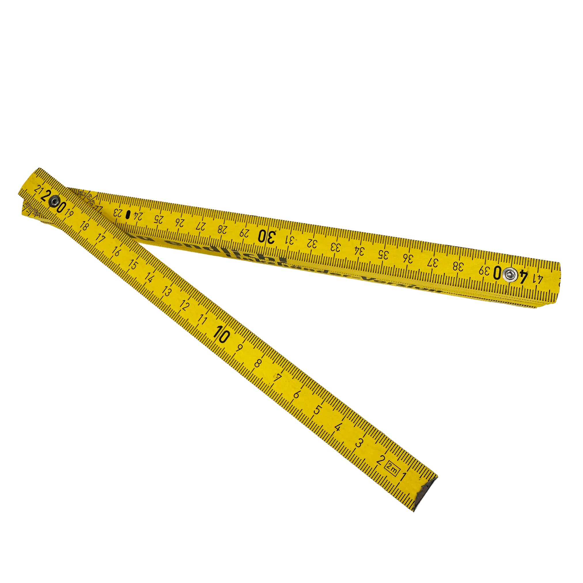 Linkshänder Zollstock 2m