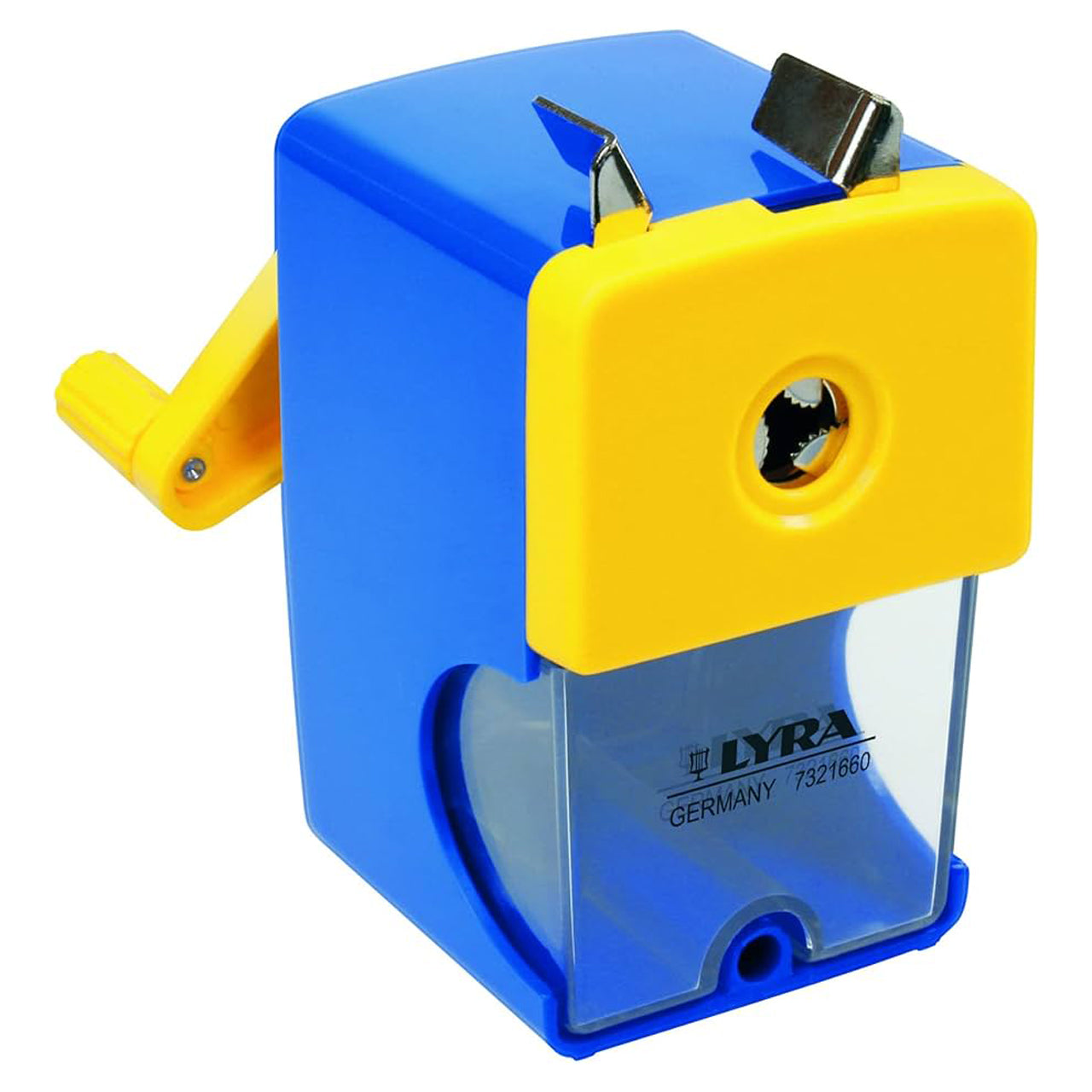 LYRA Spitzmaschine bis Ø 12 mm · gelb/blau – Modell 7321660