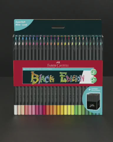 Video laden: Faber-Castell Black Edition 50er Set · Buntstifte