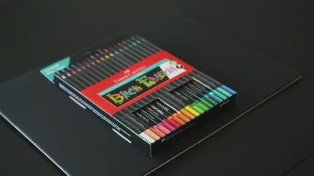 Video laden: Faber-Castell Black Edition 24er Set · Buntstifte
