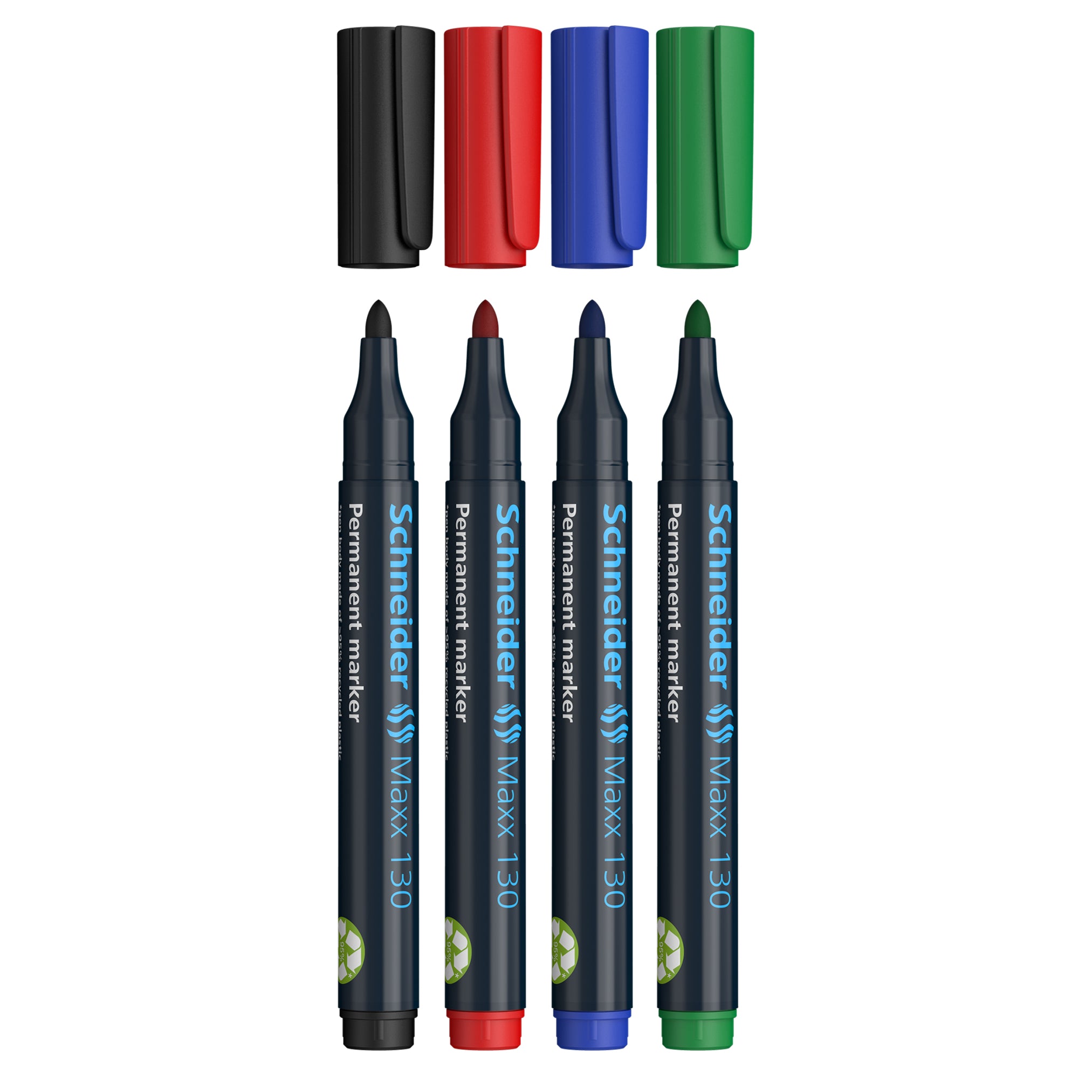 Schneider Maxx 130 · Permanent-Marker · 4er Set